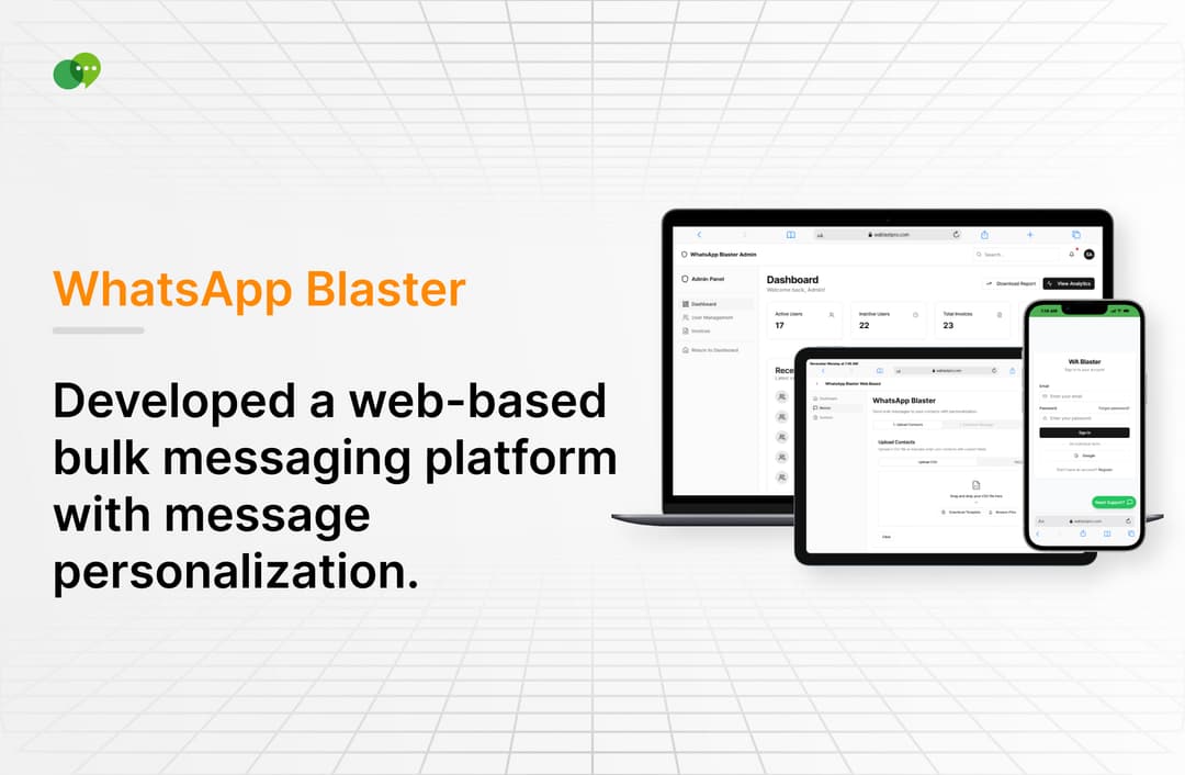Wablastpro - Bulk Messaging SaaS Platform